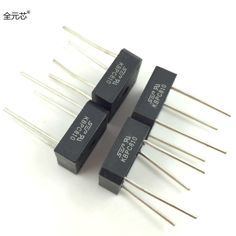 KBPC810 整流器 桥堆 整流桥 方桥 8A 1000V DIP4直插针脚
