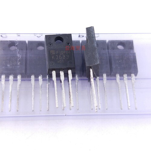 全新原装进口 2SK3683 K3683场效应MOS管 19A500V NPN道  TO-220F