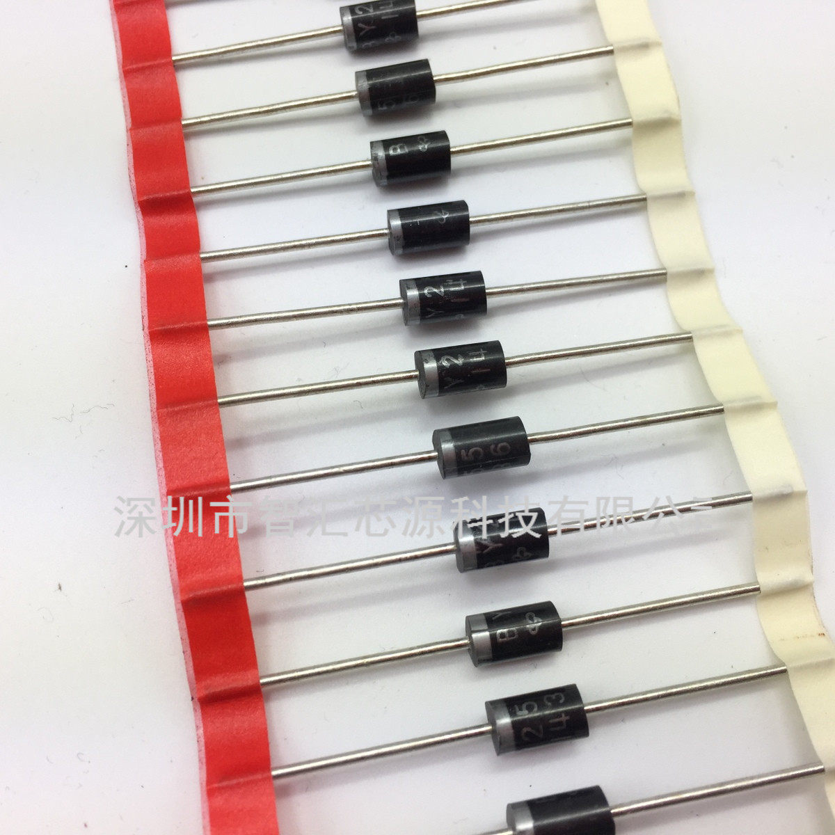 BY255二极管 全新整流直插 BY255GP 二极管 BY255 塑封 DO-27