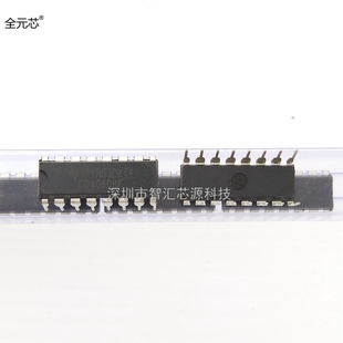 10个 CD4060BE 芯片 14级二进制串行计数 DIP16直插 IC集成电路 C