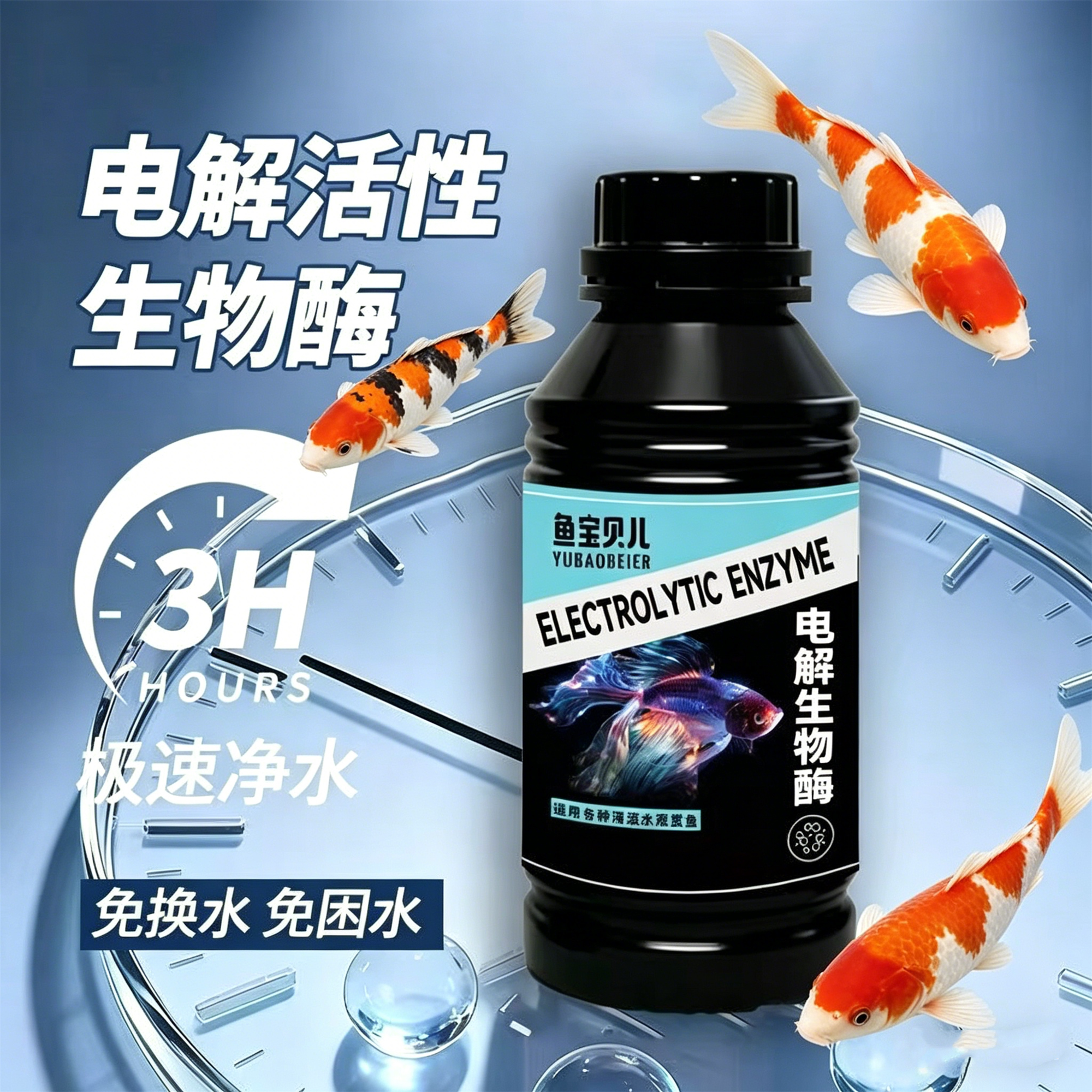 水质稳定剂鱼缸用自来水水除氯除