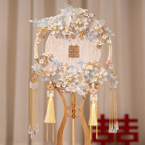 双面成品秀禾服diy高级感材料包