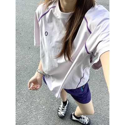 户外运动速干衣短袖男女
