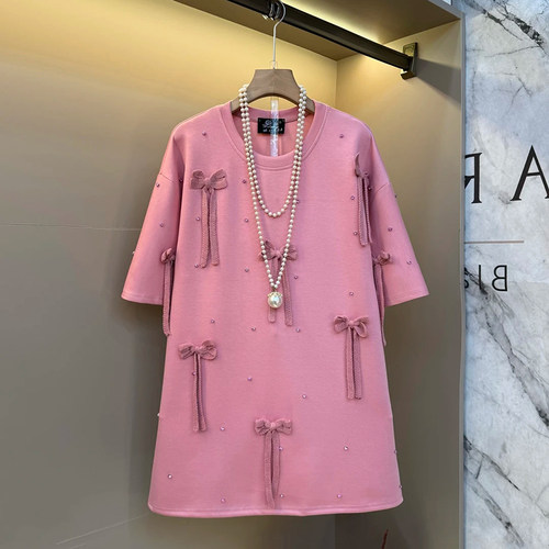 短袖休闲洋气百搭气质宽松上衣