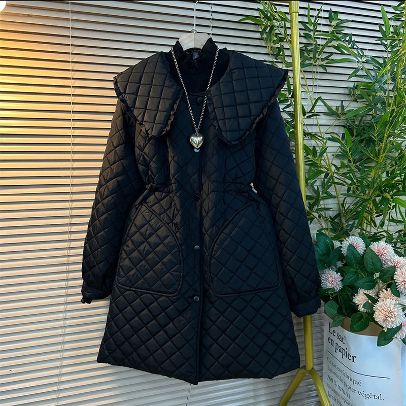 收腰显瘦保暖棉服冬季