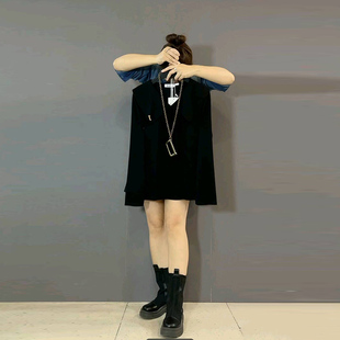 简约娃娃领长袖 时尚 小衫 大码 胖mm休闲减龄百搭上衣女 新款 女装 韩版