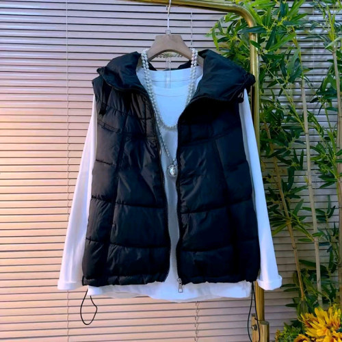 马甲外套连帽棉衣保暖坎肩棉服