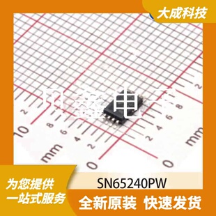 ESD抑制器/TVS二极管 SN65240PW 原装正品 TSSOP8
