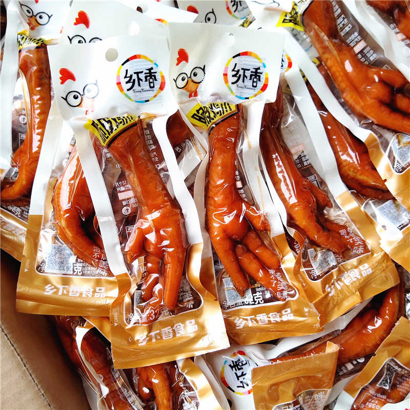 乡下香温州脆皮风味小吃休闲鸡爪