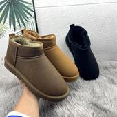 百搭雪地靴保暖圆头耐磨加绒舒适平底男棉鞋 2024秋冬断码 男鞋 防滑