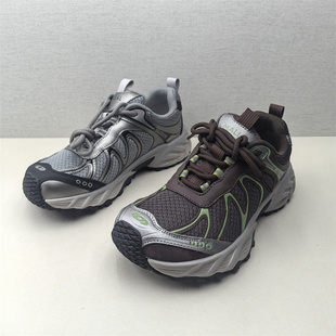 断码处理女鞋2026春季新款学院风圆头系带网面透气跑步运动鞋潮鞋