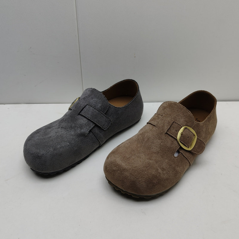 厂家断码处理女鞋2026春季新款平底深口低帮复古勃肯鞋气质女单鞋,女鞋,勃肯鞋/软木鞋,淘宝优惠券,粉丝福利购,淘宝优惠卷