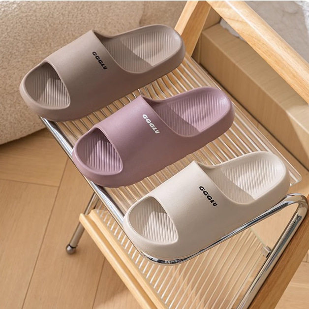 GGGLU阳光路夏季新款情侣凉拖鞋室内家用厚底简约男女居家拖鞋