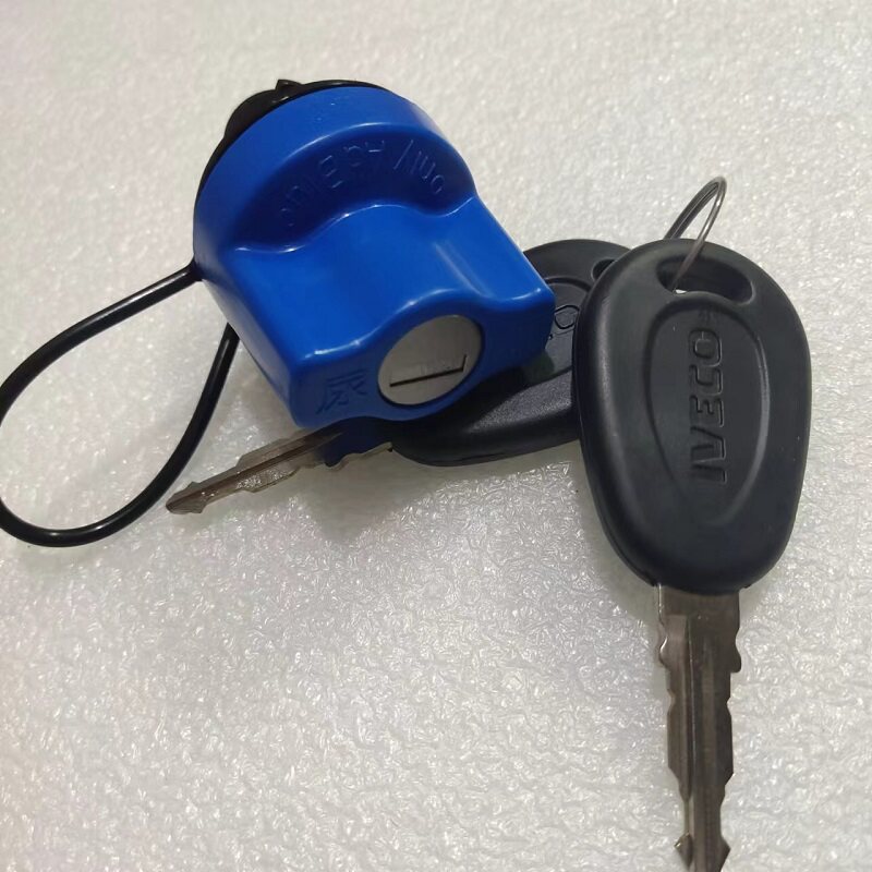 依维柯国六得意尿素箱盖锁芯尿素盖新得意国六尿素箱盖子尿素管盖