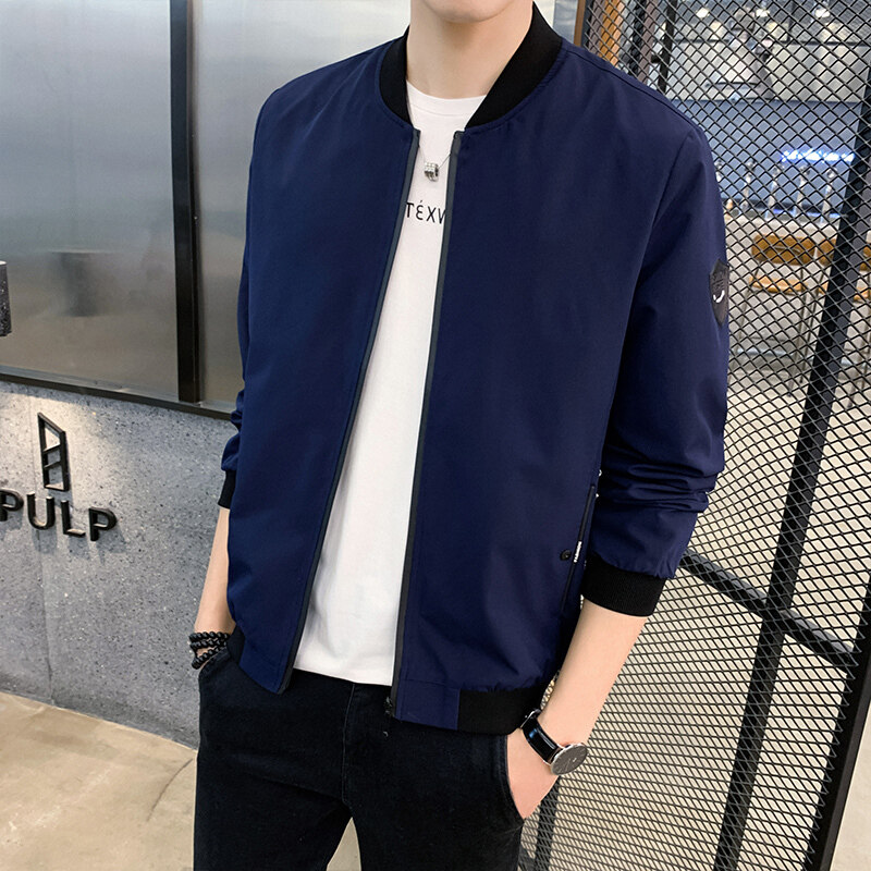 夹克男秋季外套潮流休闲男装中青年时尚韩版男士上衣,男装夹克,星座1712-2