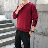 2021秋新款男士运动套装男式休闲长袖套装套头跑步运动装批代，男装休闲套装，星座1712