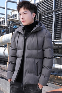 现货 2024冬棉衣韩版潮流青年个性连帽加厚休闲百搭外套男MY930图片