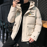 现货款主推2024冬季棉衣男新款羽绒棉服韩版帅气棉袄棉衣潮牌外套，男装棉衣，星座1712-2