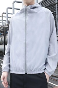 防晒衣男2024新款夏防晒薄款防紫外线透气长袖时尚百搭男外套图片