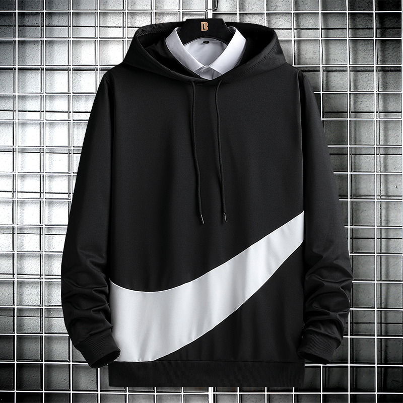 2021秋季新款连帽卫衣男士潮流潮牌新款外套韩版套头上衣，男装卫衣，星座1712