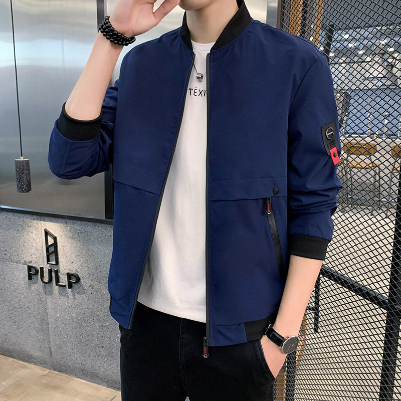 20年新款日系男士夹克休闲时尚韩版潮流百搭合体爆款新潮上身夹克,男装夹克,星座1712