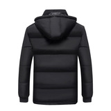 2024冬季男士连帽休闲棉衣男式青年加厚棉服男保暖爸爸装外套男，男装棉衣，星座1712-2