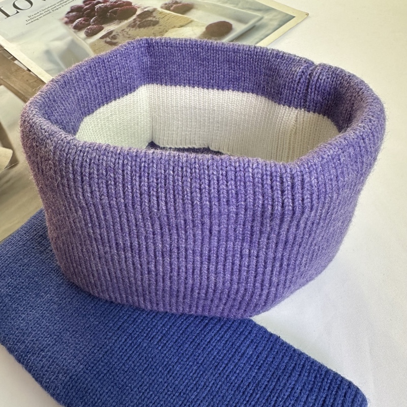 跑步运动宽边弹力针织毛线发带女