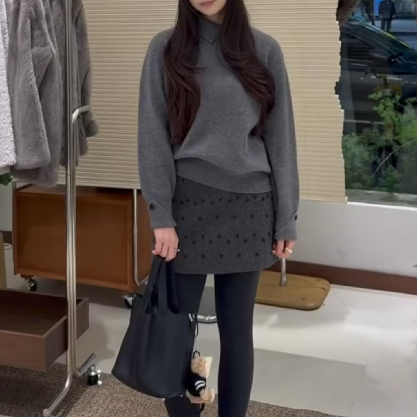 欧货重工亮片羊毛呢A字半身裙女2026冬季新款千金风短裙包臀靴裙,女装/女士精品,半身裙,淘宝优惠券,粉丝福利购,淘宝优惠卷