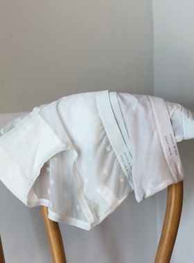 不晚工作室 小清新夏日清凉薄款无痕中低腰内裤女三角裤