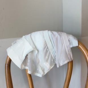 不晚工作室 小清新夏日清凉薄款无痕中低腰内裤女三角裤