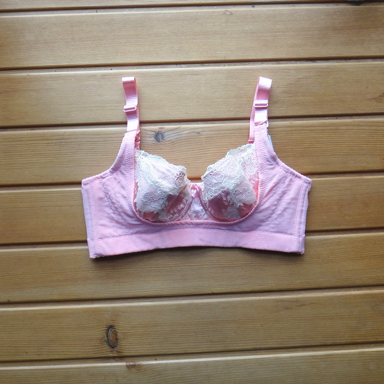 薄杯美容院小胸聚拢上托侧收文胸