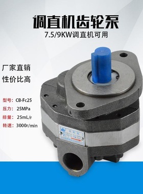 液压齿轮泵CB-25  314 齿轮泵叶片泵液压调直机配件