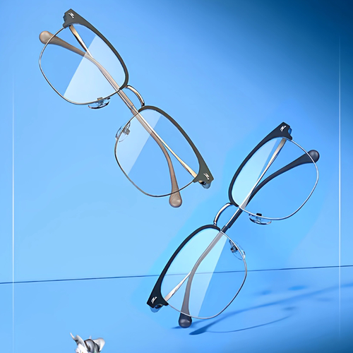 派丽蒙奥特曼联名近视眼镜男半框防蓝光眼镜框可配度数镜架85161M