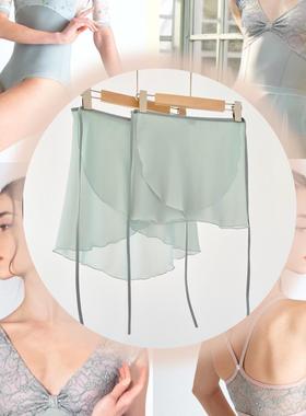 Ruisky浅豆绿色古典芭蕾纱裙练功基训裙子可搭JAC Dellalo连体服