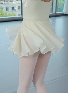 540度大摆转圈飞起雪纺纱裙 Ruisky芭蕾舞蹈院校专业短裙Sally