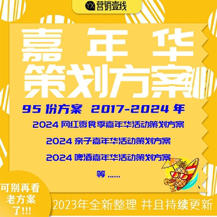 2025嘉年华主题创意广告活动营销策划PPT方案全案执行手册模版