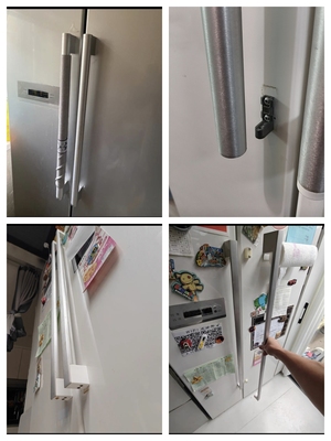 博世塑料固定件支架对开门冰箱