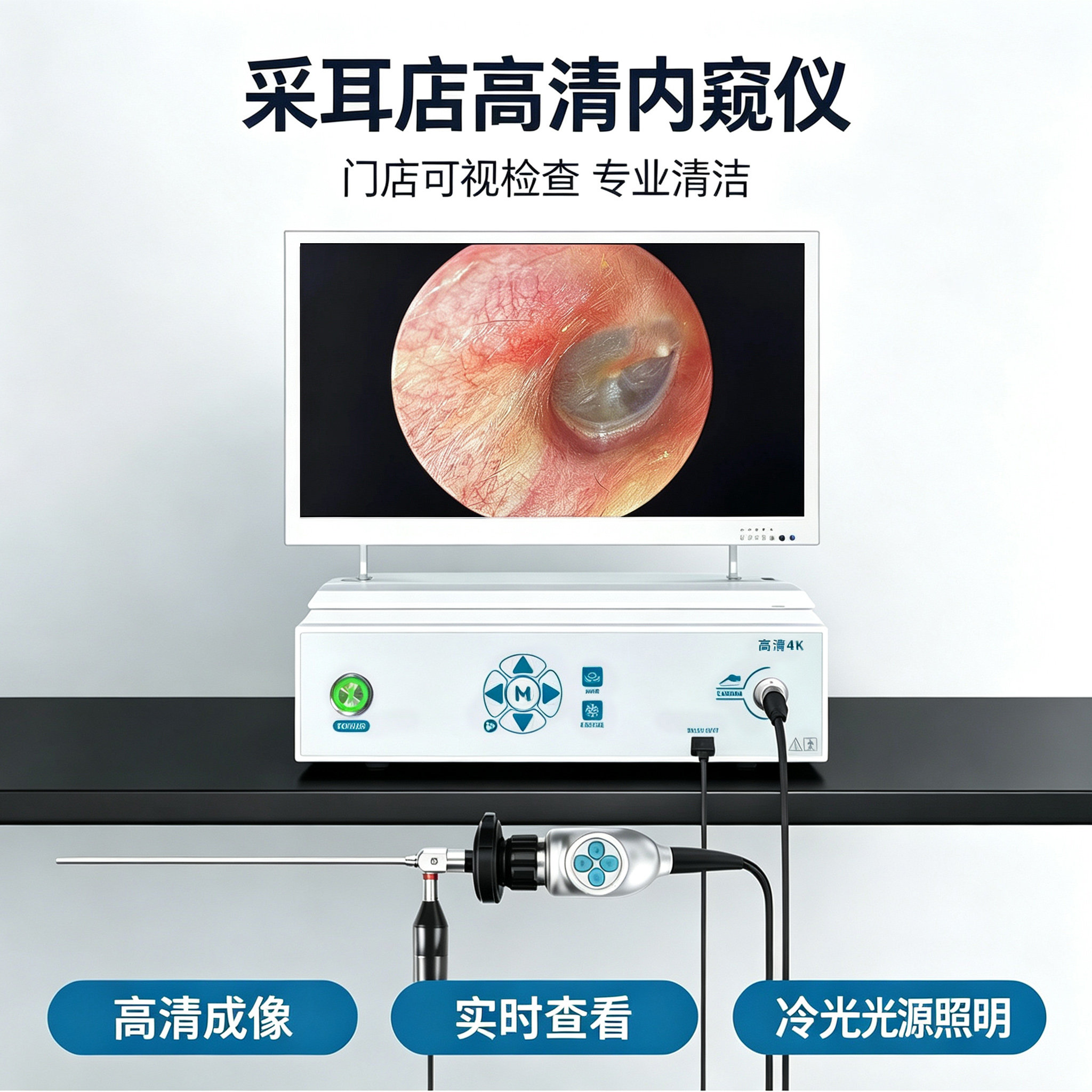 采耳设备耳鼻喉内窥摄像