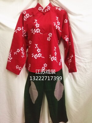 京剧戏曲戏剧服装用品红灯记铁梅服装祥林嫂服装沙奶奶服装 套