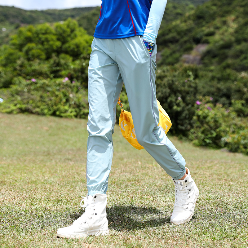 运动弹力轻薄吸汗透气徒步速干裤