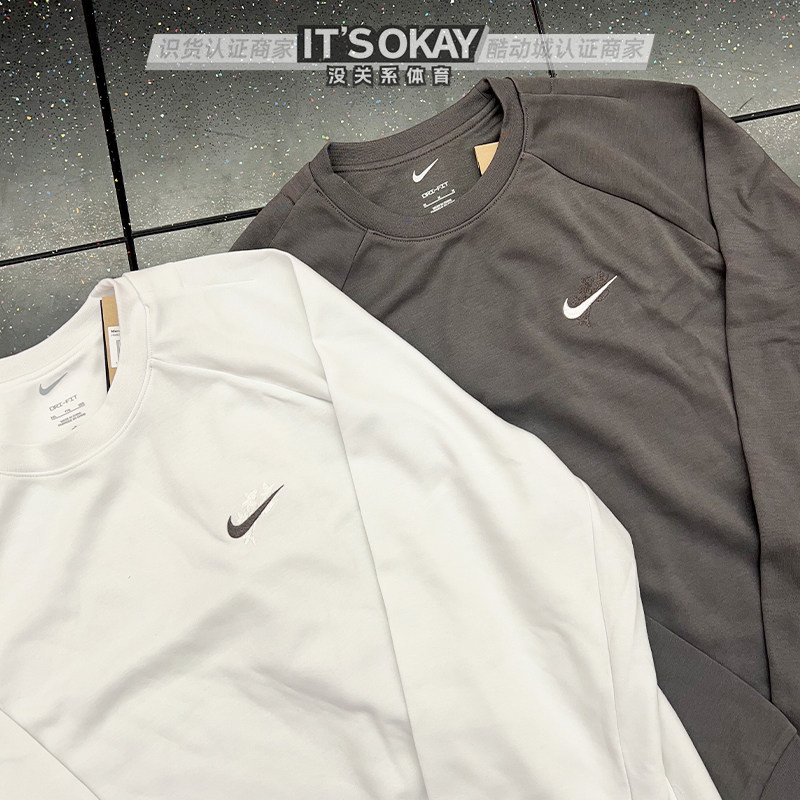Nike耐克圆领印花休闲运动卫衣