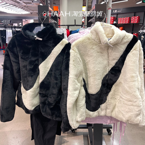 Nike耐克女子立领大LOGO夹克外套