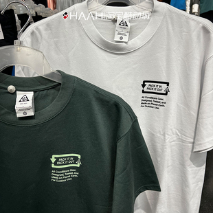 Nike耐克夏男ACG运动休闲户外印花透气圆领上衣短袖 121 T恤FV3491