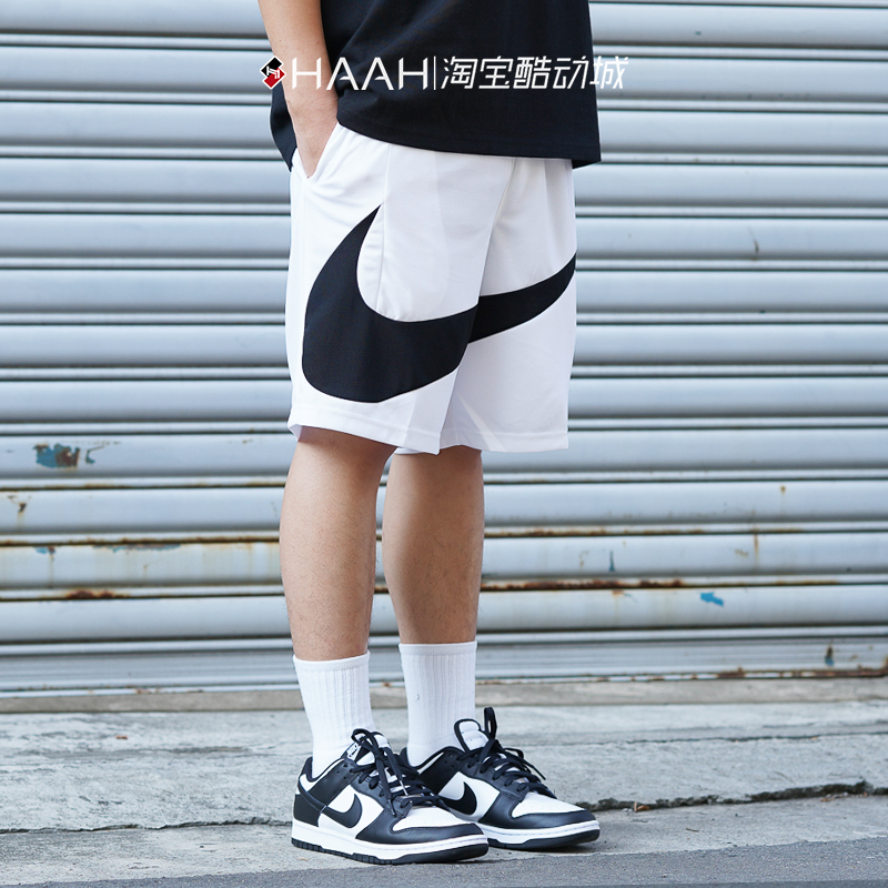 Nike耐克DRI-FIT男子篮球短裤运动速干网布透气休闲裤 BV9386-100 运动服/休闲服装 运动中长裤／短裤 原图主图