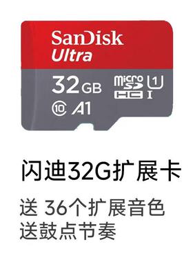 无笛C2电吹管原装音色卡扩展卡32G送鼓点节奏节拍器36种音色卡