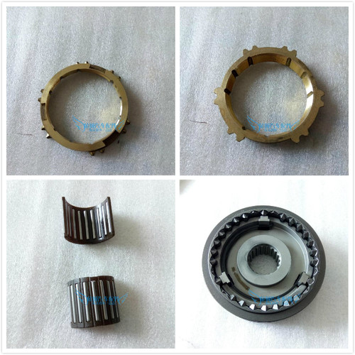 长城炫丽m2m4酷熊c30c50c20凌傲五档同步器同步环滚针轴承