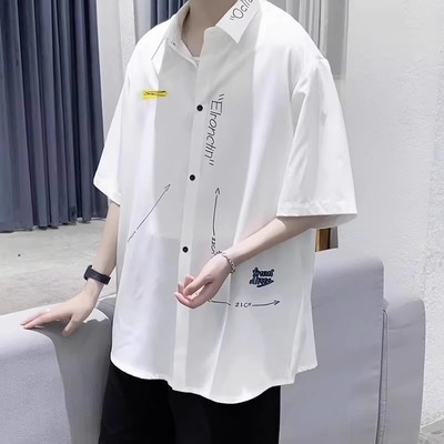 巴洛克衬衫男款短袖夏季2025新款