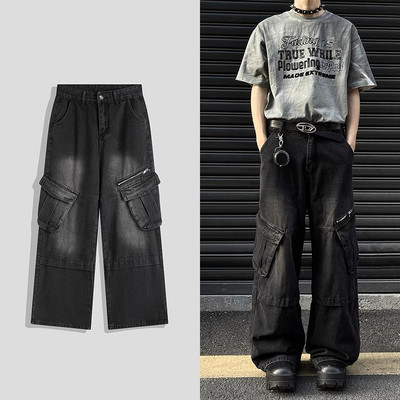 美式vibe春夏新款工装牛仔裤男