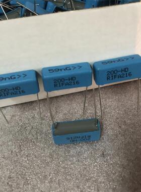 原盒瑞典RIFA 216系列 59NG 593J 0.059UF 200V 音频锡膜耦合电容