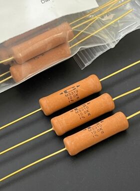 美国Caddock MS310 家当 10W 金脚 10K 1% 高精度 发烧无感电阻